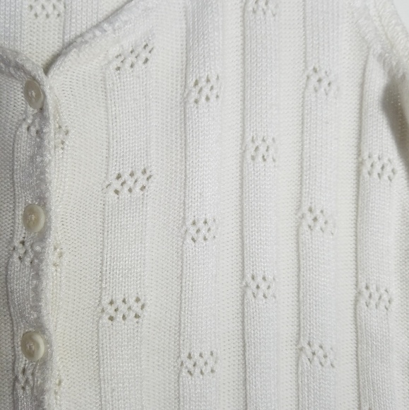 NY Style - White Knitted Top! - Picture 3 of 5